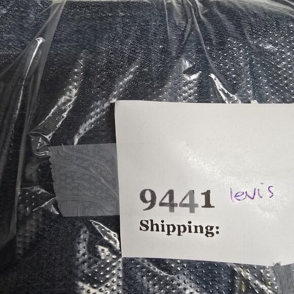 Levis 511 Jeans Men 32x30 (Fits 30x28.5) Blue Slim Straight Stretch Mid Rise Den - Picture 13 of 13